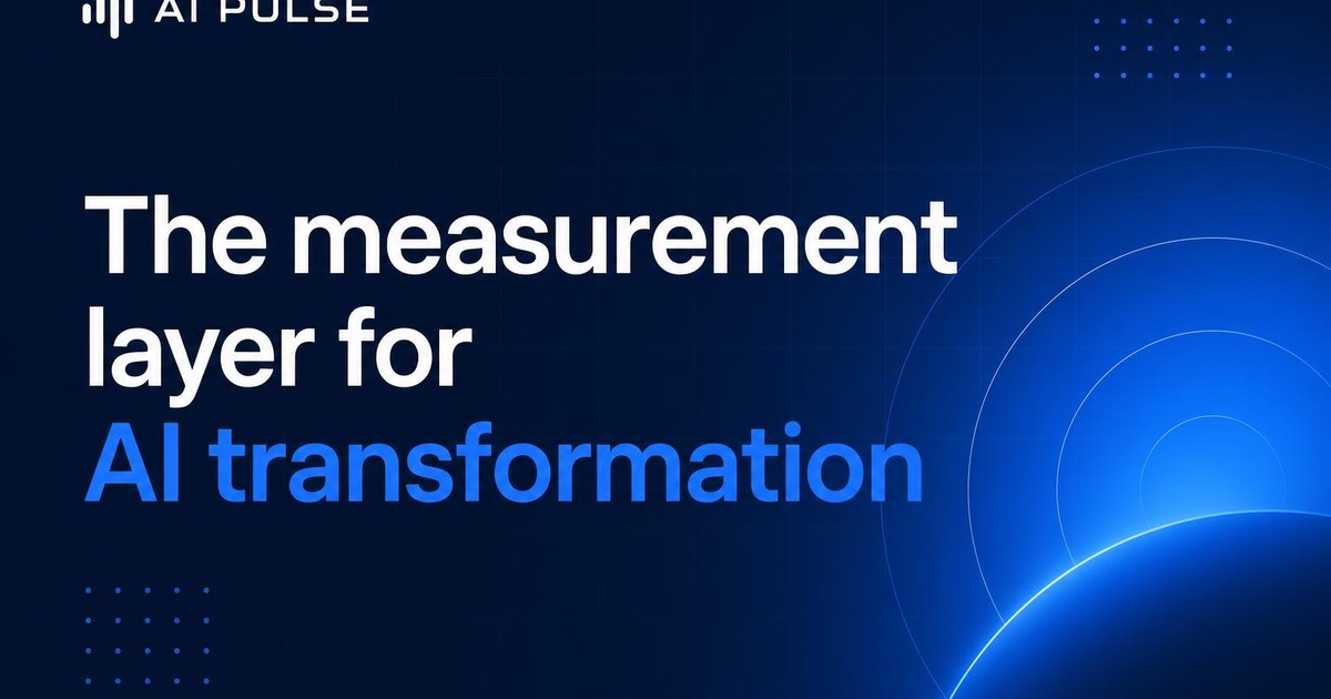 AI Pulse — The Measurement Layer for AI Transformation